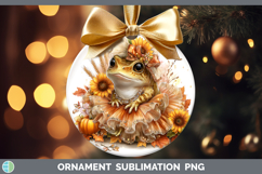 GorgeousFarm Cute Thanksgiving Ornament design.