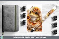 GorgeousFarm Cute Thanksgiving Pen Wrap design.