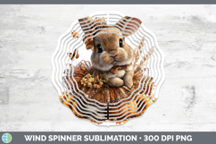 GorgeousFarm Cute Thanksgiving Wind Spinner design.