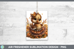 GorgeousFarm Cute Thanksgiving Air Freshener design.