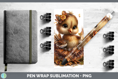 GorgeousFarm Cute Thanksgiving Pen Wrap design.
