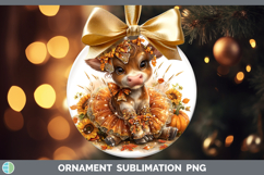 GorgeousFarm Cute Thanksgiving Ornament design.