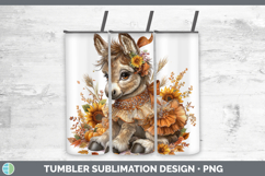 GorgeousFarm Cute Thanksgiving Tumbler design.