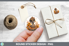 GorgeousFarm Cute Thanksgiving Stickers design.