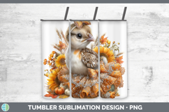 GorgeousFarm Cute Thanksgiving Tumbler design.