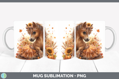 GorgeousFarm Cute Thanksgiving Mug Wrap design.