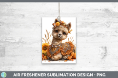 GorgeousFarm Cute Thanksgiving Air Freshener design.