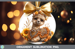 GorgeousFarm Cute Thanksgiving Ornament design.
