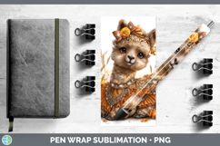 GorgeousFarm Cute Thanksgiving Pen Wrap design.