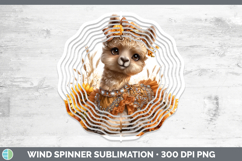 GorgeousFarm Cute Thanksgiving Wind Spinner design.