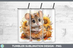 GorgeousFarm Cute Thanksgiving Tumbler design.