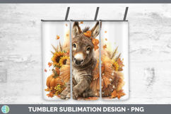 GorgeousFarm Cute Thanksgiving Tumbler design.