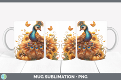 GorgeousFarm Cute Thanksgiving Mug Wrap design.