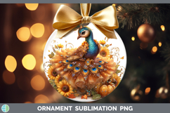 GorgeousFarm Cute Thanksgiving Ornament design.