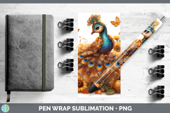 GorgeousFarm Cute Thanksgiving Pen Wrap design.