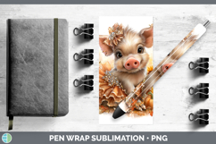 GorgeousFarm Cute Thanksgiving Pen Wrap design.