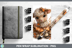 GorgeousFarm Cute Thanksgiving Pen Wrap design.