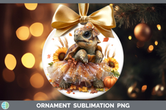 GorgeousFarm Cute Thanksgiving Ornament design.