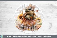 GorgeousFarm Cute Thanksgiving Wind Spinner design.