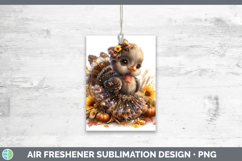 GorgeousFarm Cute Thanksgiving Air Freshener design.
