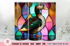 Farm Tumbler Wrap , Duck Png, Farm Animals Png, Cute Tumbler Wrap