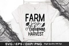 Farm fresh autumn harvest SVG - Pumpkin Design Product Image 1
