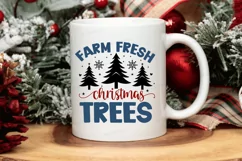Farm Fresh Christmas Trees SVG , Christmas SVG Design Product Image 3