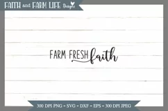 Farm Fresh Faith, Farmhouse svg Product Image 4