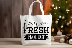 Farm Fresh Produce SVG, Farmhouse Sign Design Product Image 3