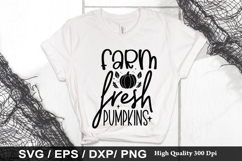 Farm fresh pumpkins SVG - Halloween Design Product Image 1