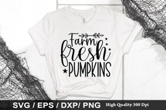 Farm fresh pumpkins SVG - Pumpkin Design Product Image 1