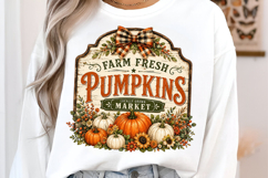 Farm Fresh Pumpkins PNG Product Image 2