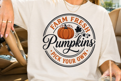 Farm Fresh Pumpkins Sublimation PNG Product Image 2