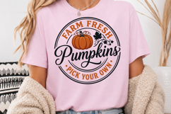 Farm Fresh Pumpkins Sublimation PNG Product Image 4