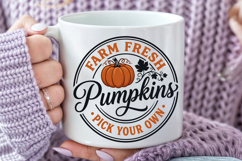 Farm Fresh Pumpkins Sublimation PNG Product Image 5