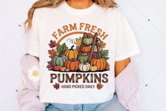 Farm Fresh Pumpkins PNG, Coquette Pumpkin Png, Coquette Fall Product Image 3