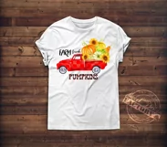Fall truck sublimation design, harvest png Product Image 2