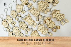 Farm Friends Dangle Keychain Collection Product Image 2