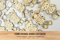 Farm Friends Dangle Keychain Collection Product Image 5