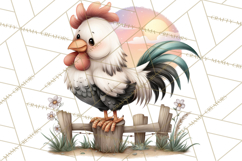 Farm Animals Clipart, Barnyard Friends PNG Cute Farm Clipart Product Image 4