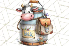 Farm Animals Clipart, Barnyard Friends PNG Cute Farm Clipart Product Image 5