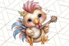 Farm Animals Clipart, Barnyard Friends PNG Cute Farm Clipart Product Image 3