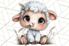 Farm Animals Clipart, Barnyard Friends PNG Cute Farm Clipart Product Image 2