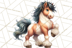 Farm Animals Clipart, Barnyard Friends PNG Cute Farm Clipart Product Image 4