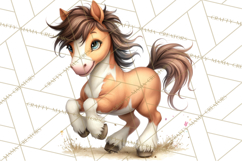 Farm Animals Clipart, Barnyard Friends PNG Cute Farm Clipart Product Image 5