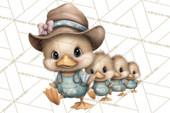 Farm Animals Clipart, Barnyard Friends PNG Cute Farm Clipart Product Image 4