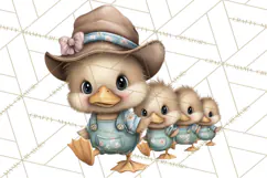 Farm Animals Clipart, Barnyard Friends PNG Cute Farm Clipart Product Image 4