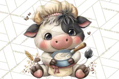 Farm Animals Clipart, Barnyard Friends PNG Cute Farm Clipart Product Image 2