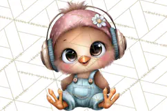 Farm Animals Clipart, Barnyard Friends PNG Cute Farm Clipart Product Image 2