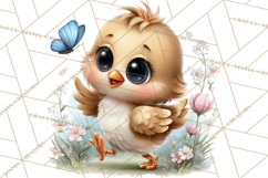Farm Animals Clipart, Barnyard Friends PNG Cute Farm Clipart Product Image 5